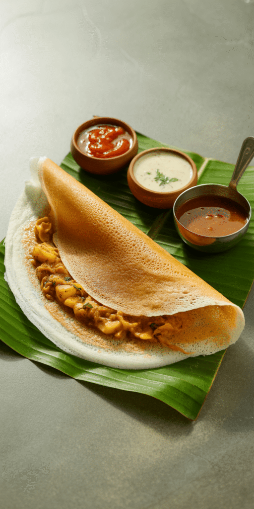 The Ultimate Masala Dosa – Crispy, Spicy, Irresistible